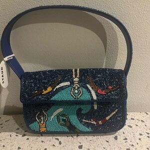 Staud Beaded Tommy Bag (swimmers)